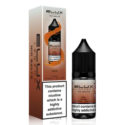 Elux Nic Salt (Legend Salts) E-Liquids - Cola - 20mg